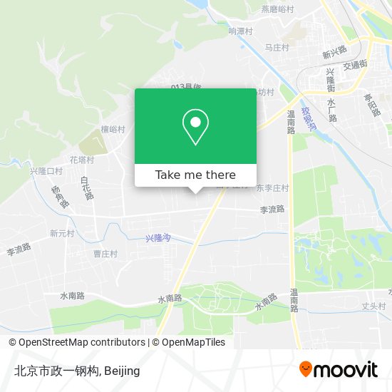 北京市政一钢构 map