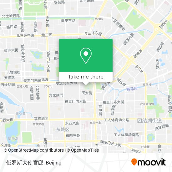 俄罗斯大使官邸 map
