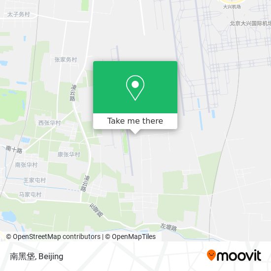 南黑垡 map