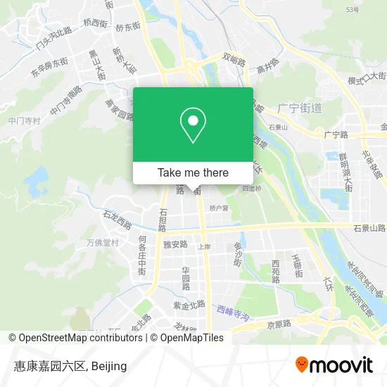 惠康嘉园六区 map