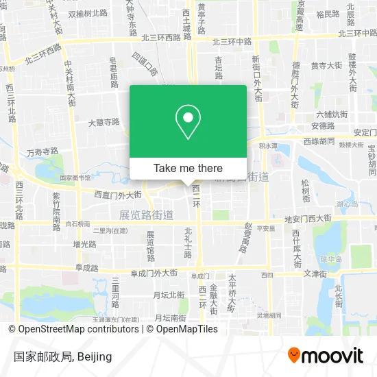 国家邮政局 map