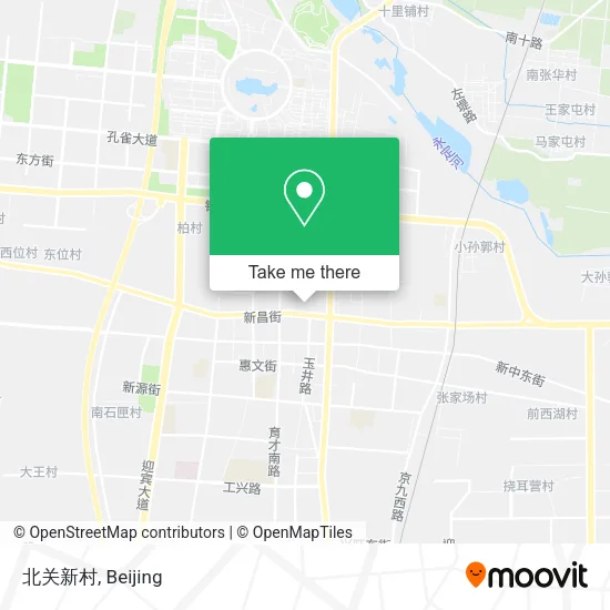 北关新村 map