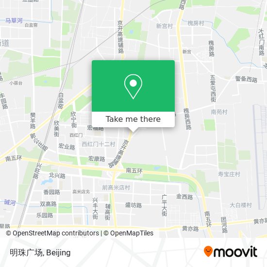 明珠广场 map