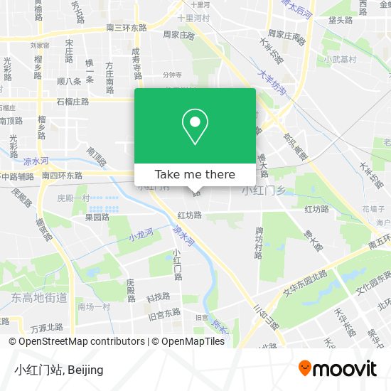 小红门站 map