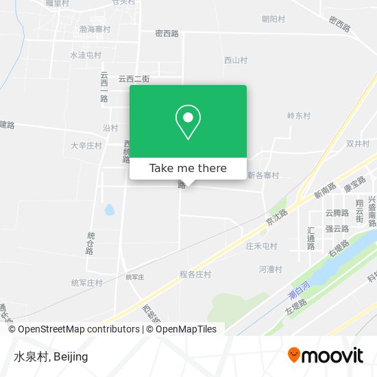 水泉村 map