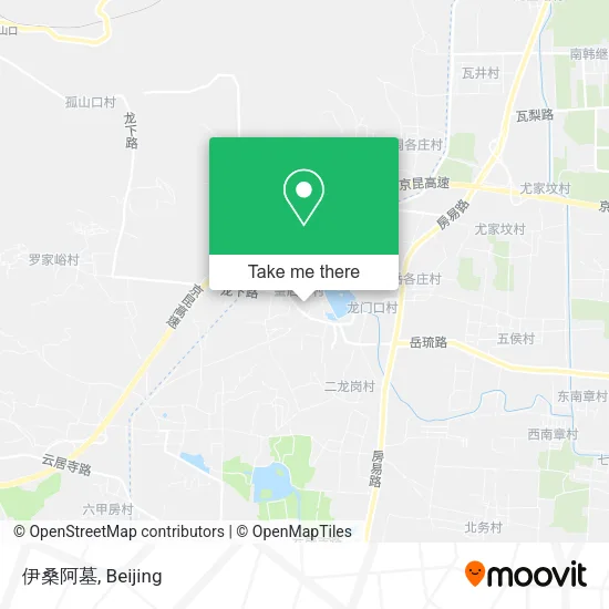 伊桑阿墓 map
