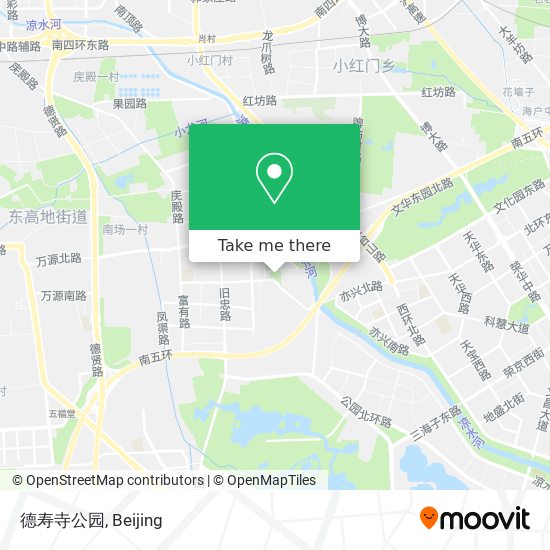 德寿寺公园 map