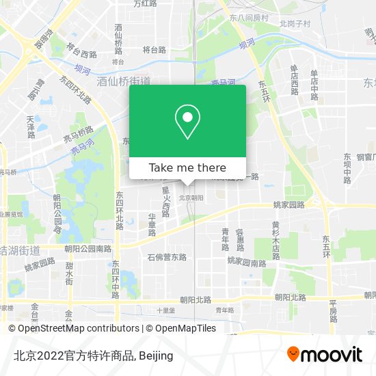 北京2022官方特许商品 map