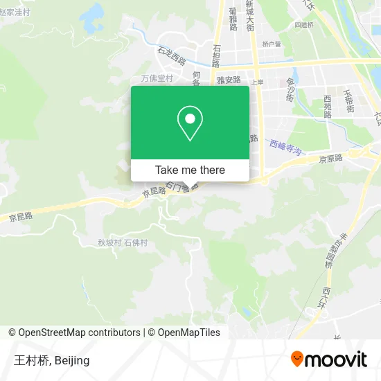 王村桥 map