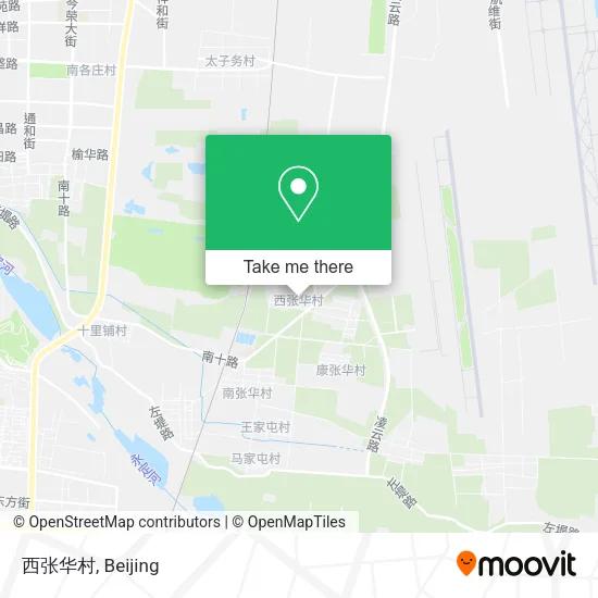 西张华村 map
