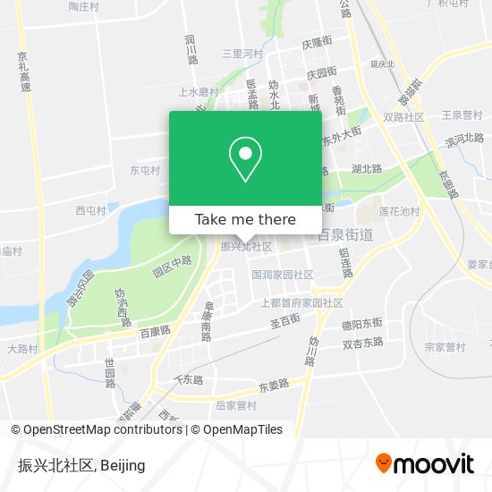 振兴北社区 map