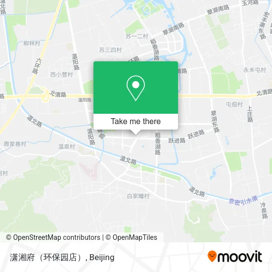 潇湘府（环保园店） map