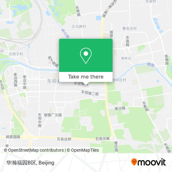 华瀚福园B区 map