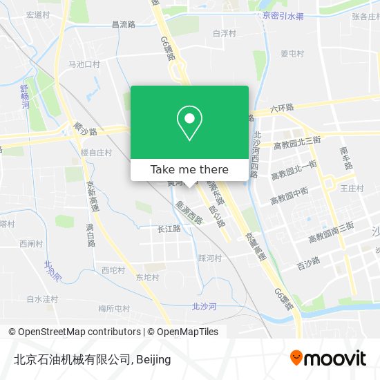 北京石油机械有限公司 map