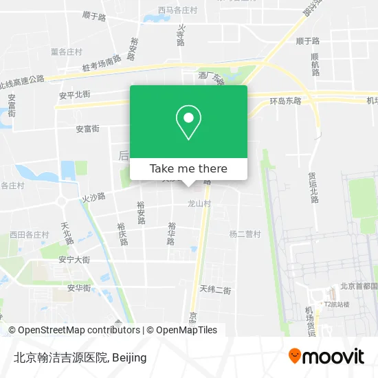北京翰洁吉源医院 map
