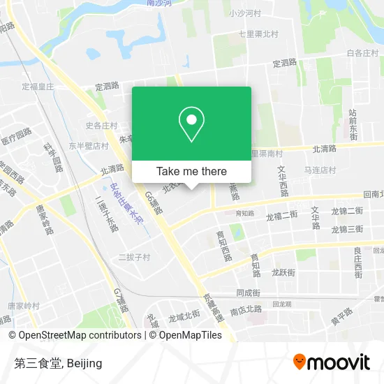第三食堂 map