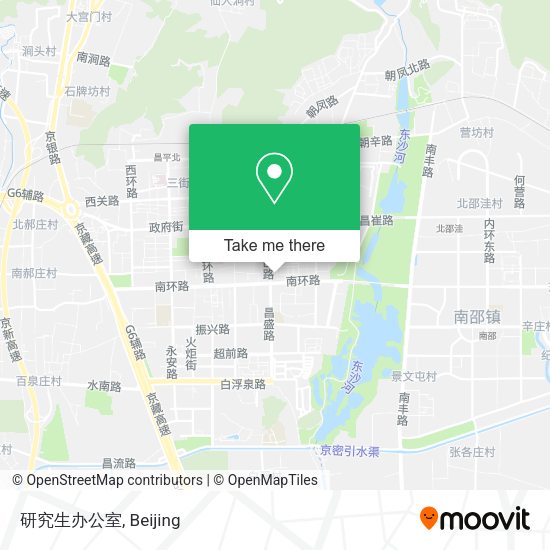 研究生办公室 map