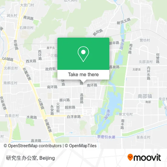 研究生办公室 map