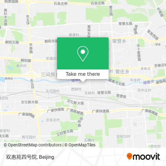 双惠苑四号院 map