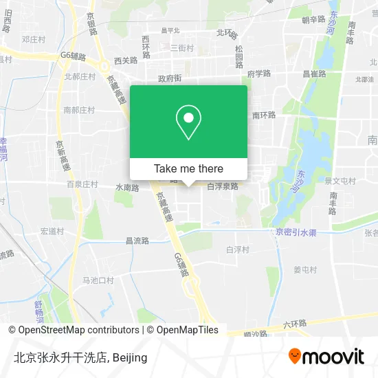 北京张永升干洗店 map