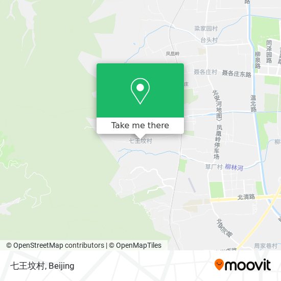 七王坟村 map