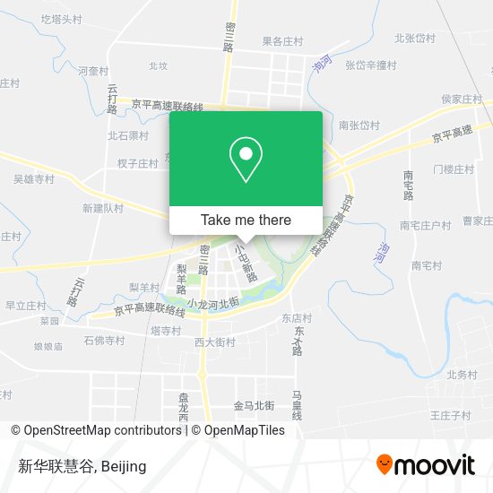 新华联慧谷 map