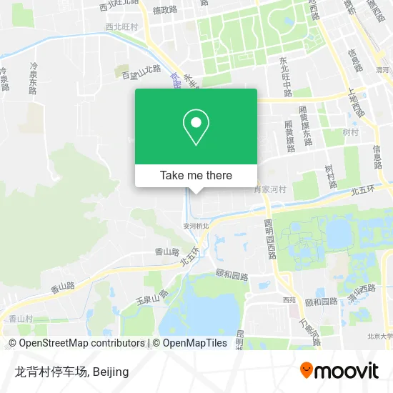 龙背村停车场 map