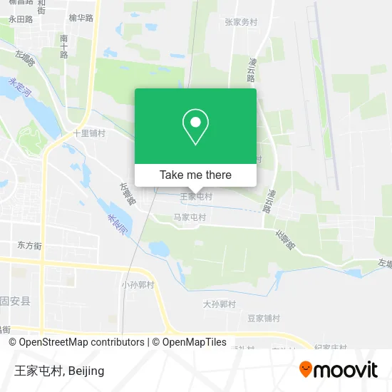 王家屯村 map