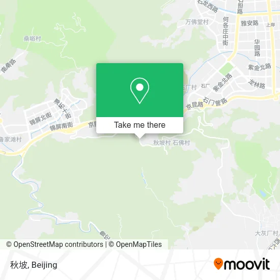 秋坡 map
