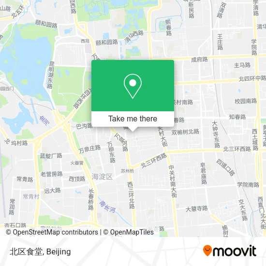 北区食堂 map