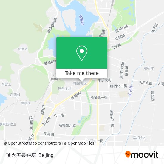 顶秀美泉钟塔 map