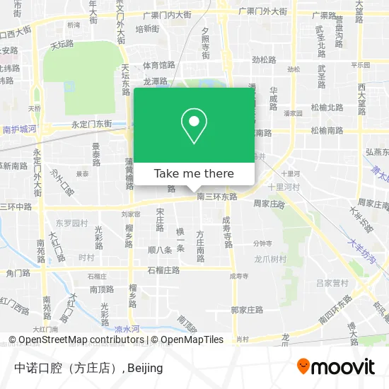 中诺口腔（方庄店） map