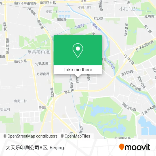 大天乐印刷公司A区 map