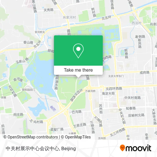 中关村展示中心会议中心 map