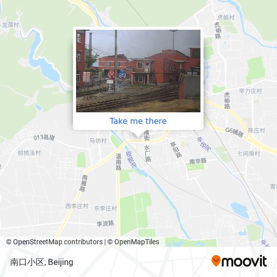 南口小区 map