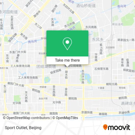 Sport Outlet map