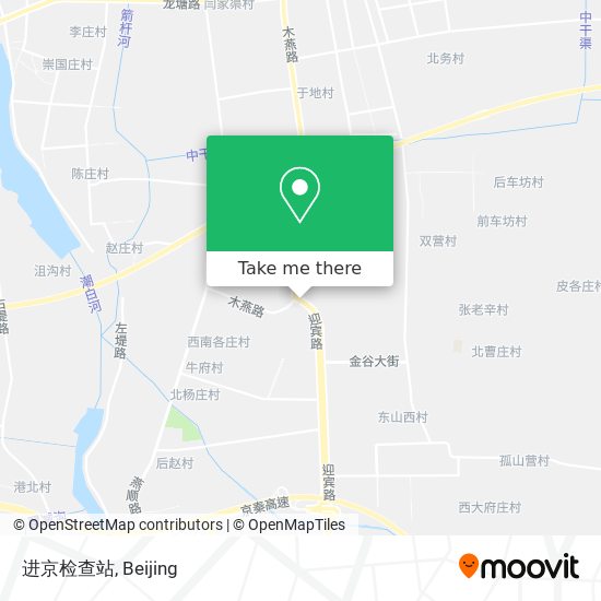进京检查站 map