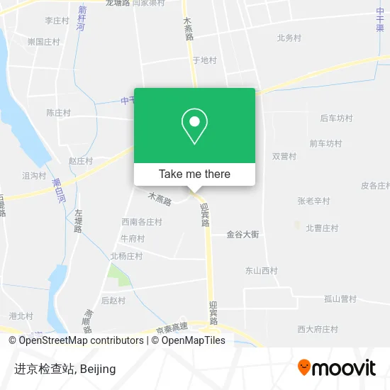 进京检查站 map