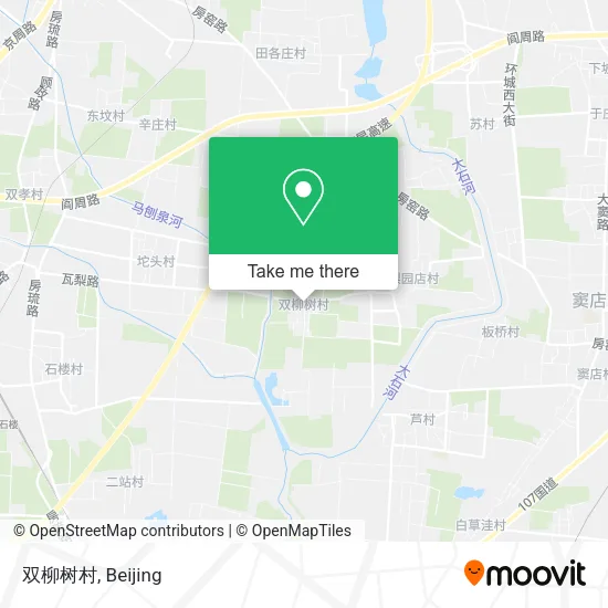双柳树村 map