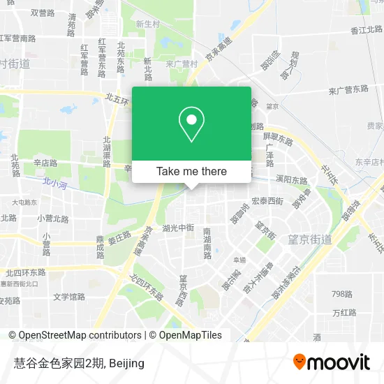 慧谷金色家园2期 map