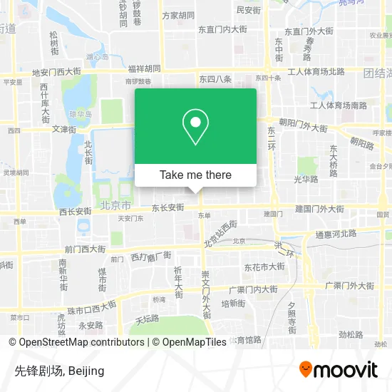 先锋剧场 map