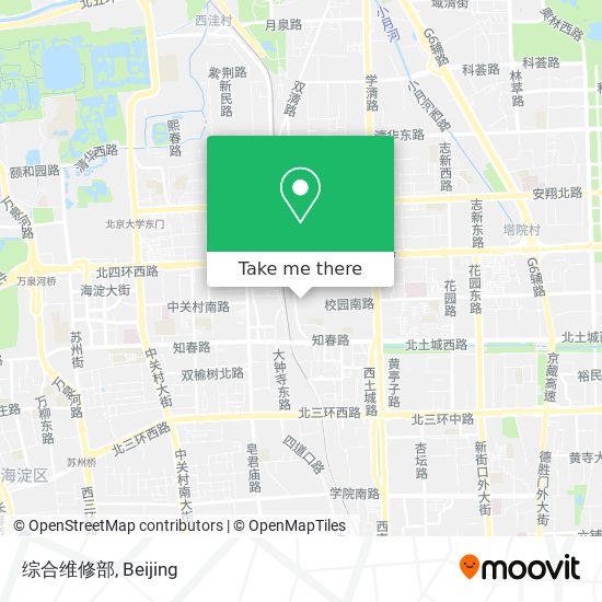综合维修部 map