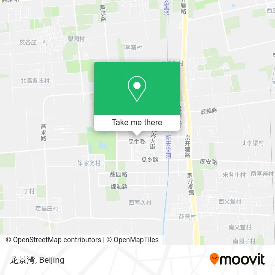 龙景湾 map