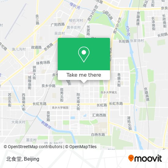 北食堂 map