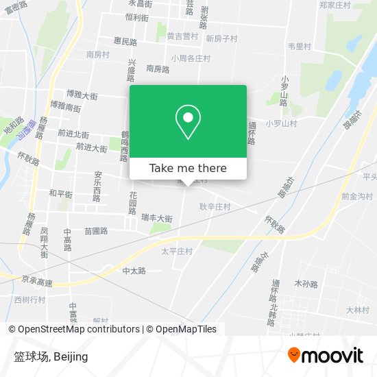 篮球场 map