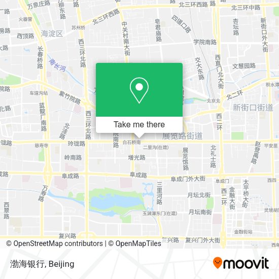 渤海银行 map