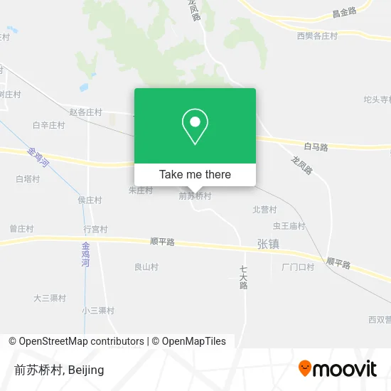 前苏桥村 map
