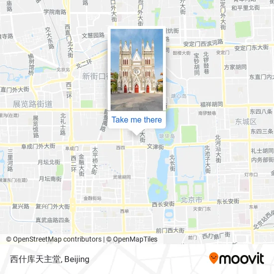 西什库天主堂 map