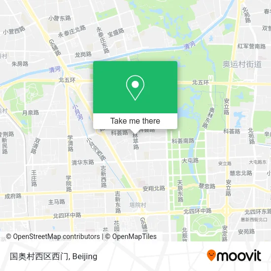 国奥村西区西门 map