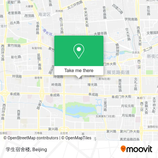 学生宿舍楼 map